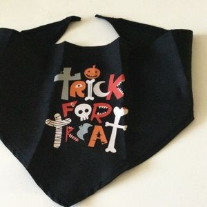 HOTEL DOGGY DOG BANDANA TRICK FOR TREAT BLACK SIZE M/L NEW